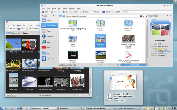 KDE 4.6