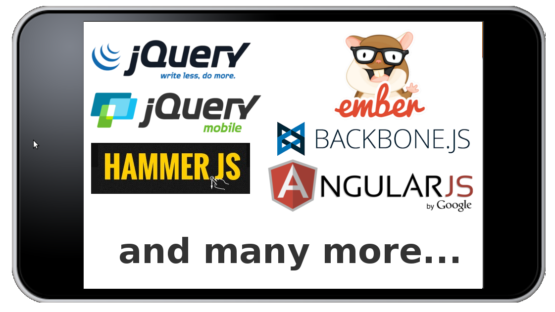 web has already a lot of libs and frameworks