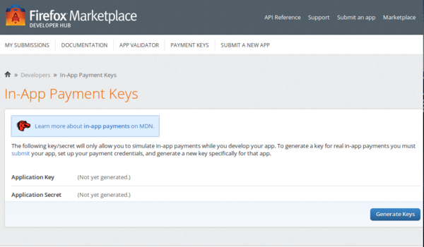 Marketplace Test Payments Generator